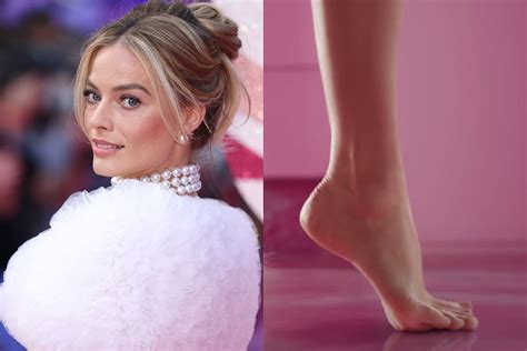 margot robbie feetfinder|Margot Robbie given $250,000 deal to sell her feet